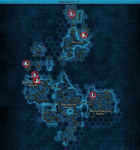 Swtor MCR-99 Droid Reconnaissance Belsavis Location Map