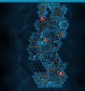 Swtor MCR-99 Droid Reconnaissance Quesh Location Map